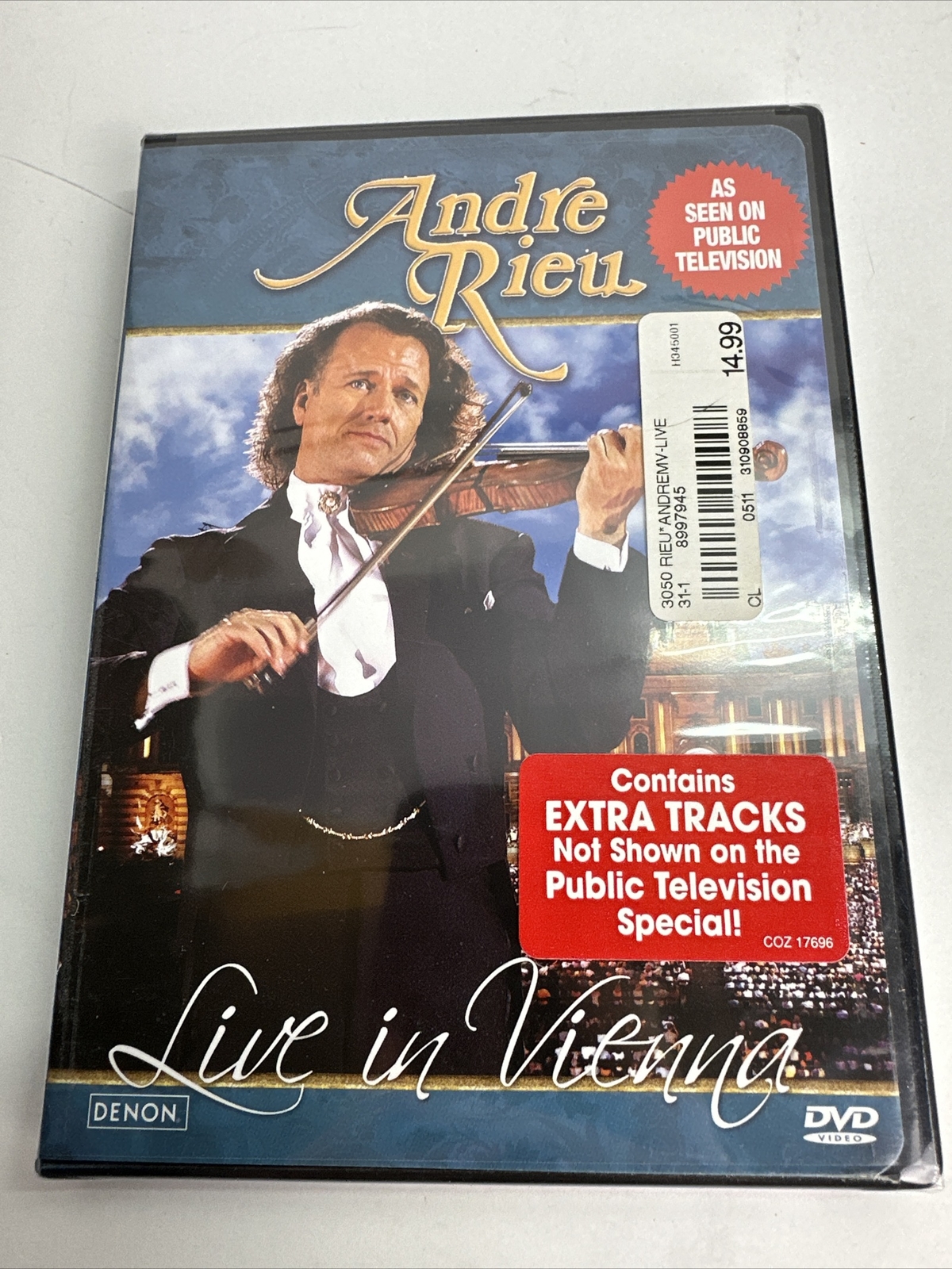 Andre Rieu Live in Vienna (DVD) Sealed 795041769695 eBay