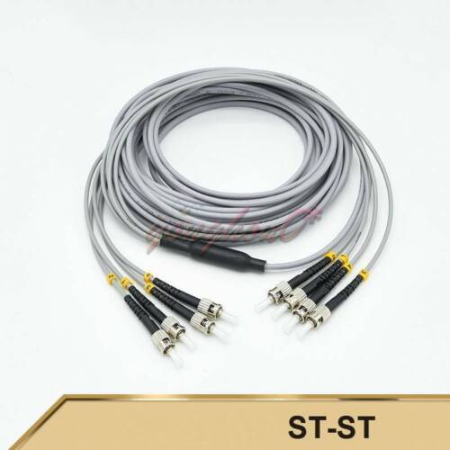 Cable de conexión óptica blindado multimodo 4 UPC 100M #A6-12 - Imagen 1 de 4