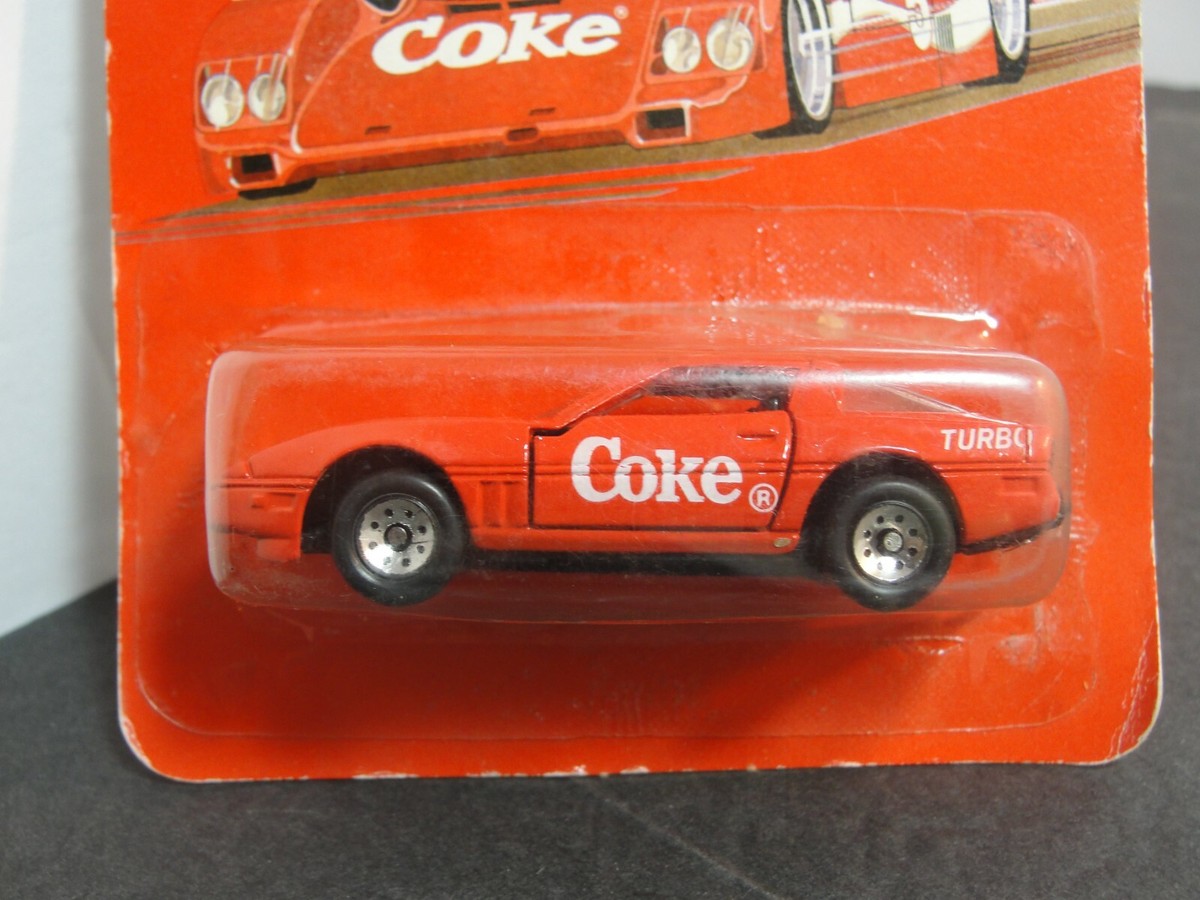 Still Sealed 1979 Coca-Cola Metal Toy Vehicle Red Turbo Car