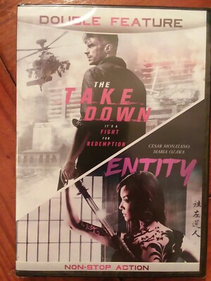 The Take Down / Entity (DVD) 2020 - Brand New - Double Feature 