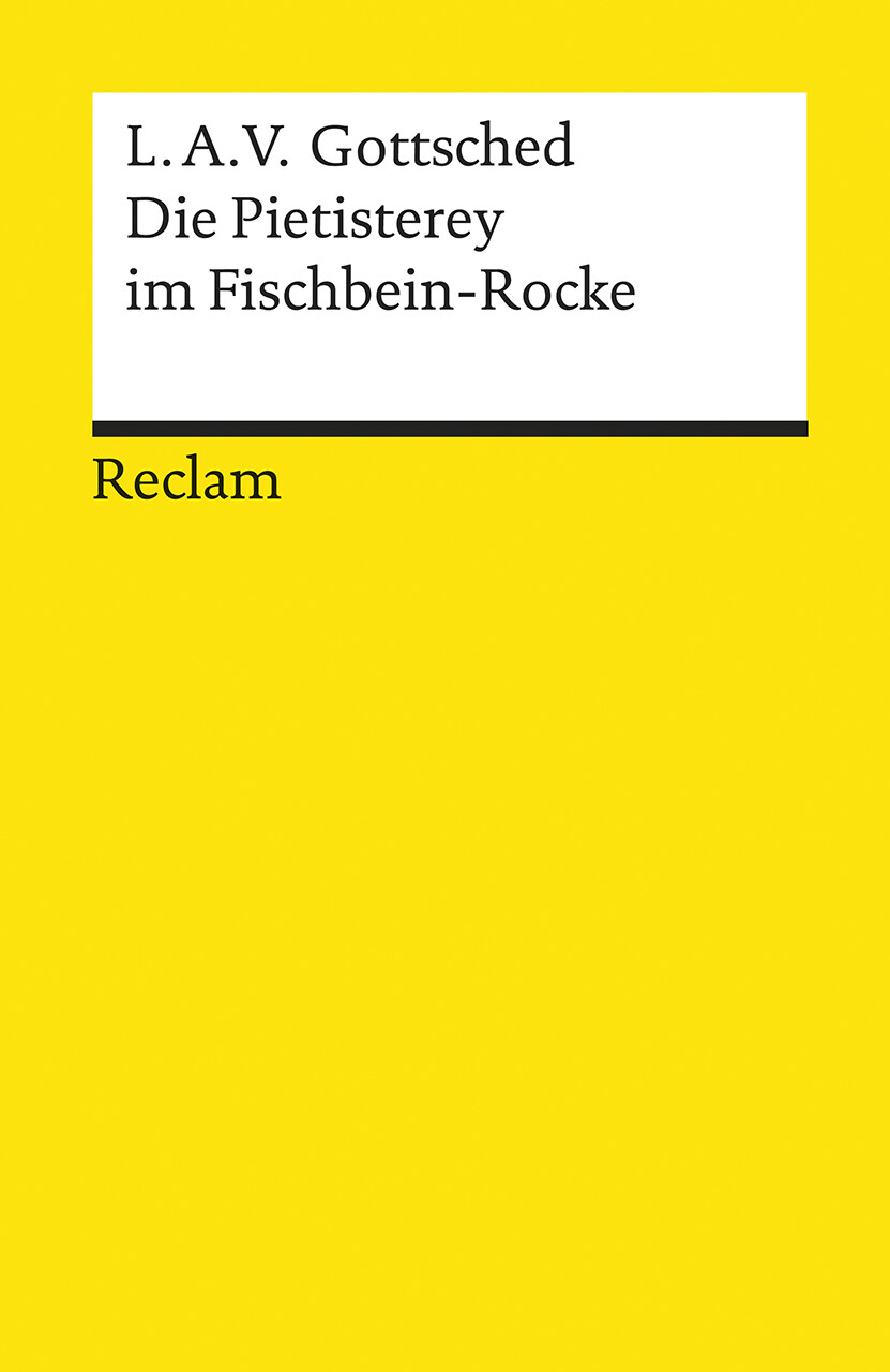 Thumbnail - Luise Adelgunde Victorie Gottsched; Wolfgang Martens / Die Pietisterey