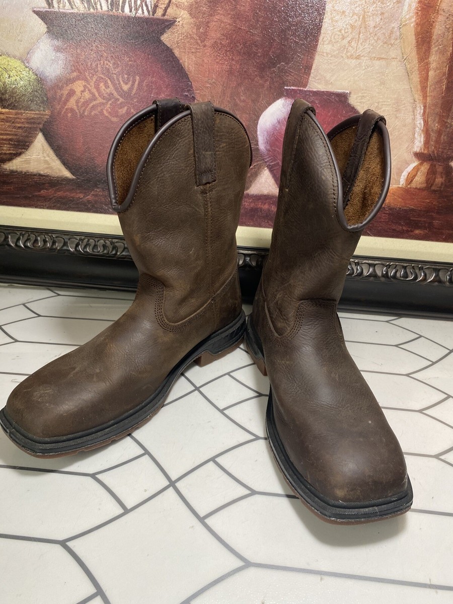 ROCKY WORKSMART WESTERN BOOTS RKW0346 Sz 9 W | eBay UK