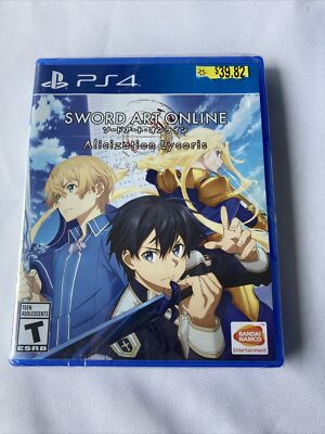 Sword Art Online: Alicization Lycoris PlayStation 4  PS4 Brand New Sealed READ