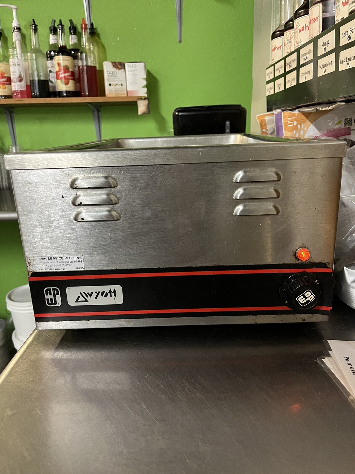 Classic APW Wyott W-3V Commercial Countertop Food Warmer Stainless ...