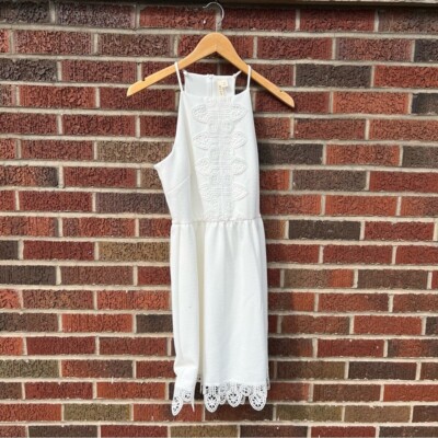 white christmas dresses Stellar Mini Dress Black/Ivory / M main image 0