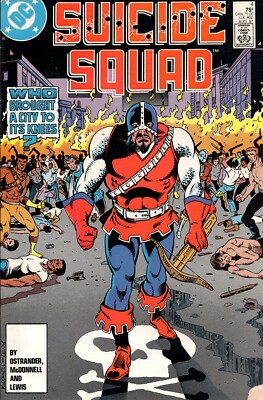 Suicide Squad #4 DC Comics Ostrander 1987 Waller Deadshot Captain Boomerang Flag