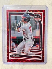 JC PACHECO 2024 Panini USA Baseball Stars & Stripes H2 RED  # 196/199