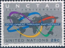 UN New York #Mi677 MNH 1994 Population and Development Conference [653]
