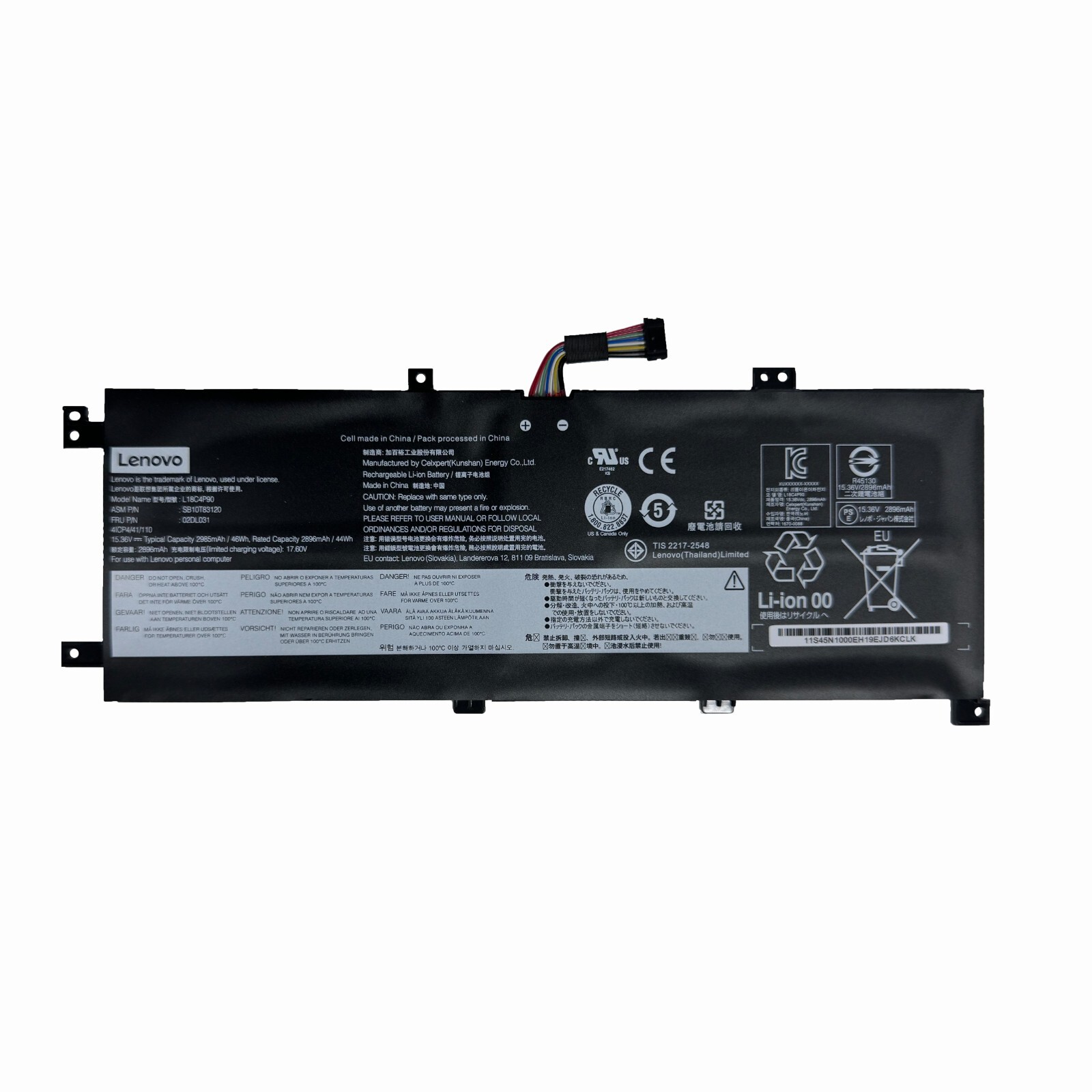 Genuine L18C4P90 L18M4P90 L18D4P90 Battery For Lenovo ThinkPad L13 SB10T83177