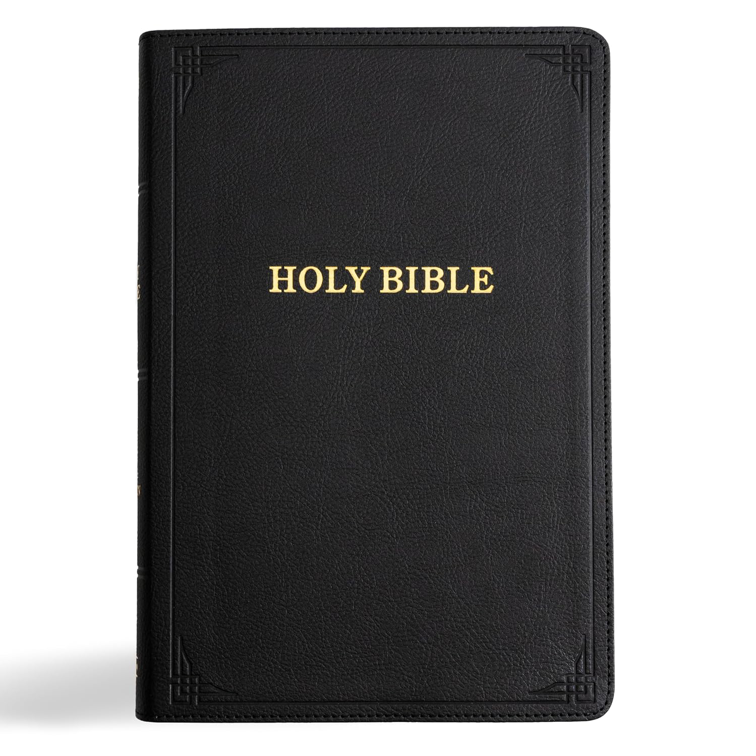 KJV Giant Print Holy Bible Black LeatherTouch Red Letter Edition with Maps
