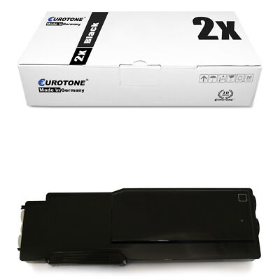 2x ECO Toner BLACK für Xerox VersaLink C400DN C400N C 400 DN N 10.500 Seiten