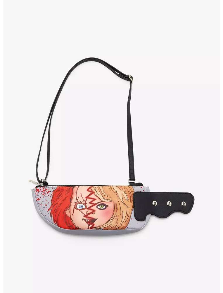 Rare Chucky Bride Tiffany Knife Purse Crossbody Horror Blood Bioworld New Tags !