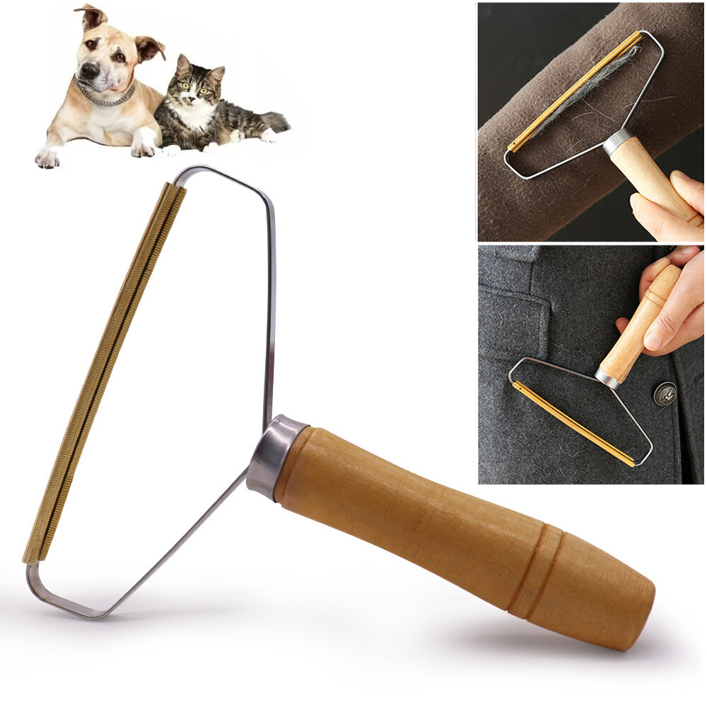2-Pack Pet Hair Remover & Lint Shaver Tool - Fabric Cleaner For Couch, Clothes, Carpet (Manual Operated) - View #9