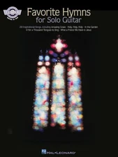 Favorite Hymns for Solo Guitar Sheet Music Finger Style Guitar NEW 000699275