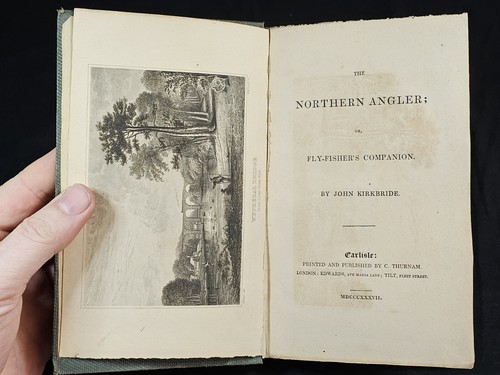 1837 Northern Angler Fly-Fisher's Companion Kirkbride H. T. Sheringham's Copy - Imagen 8 de 15