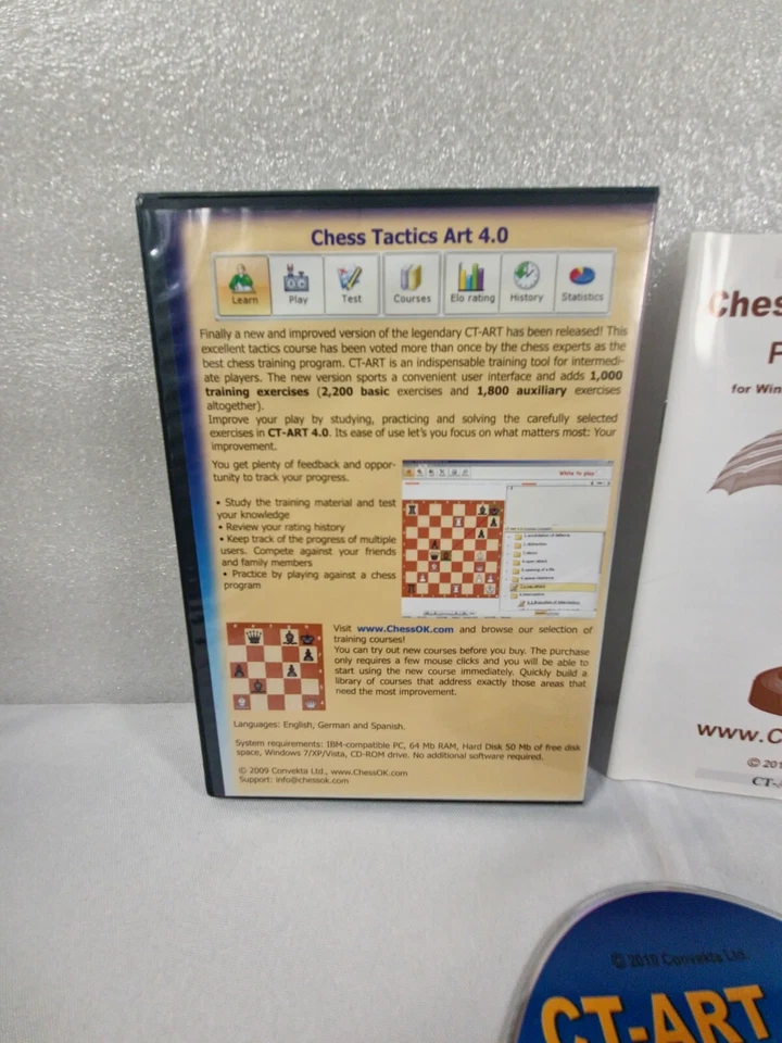 2011 Chess Tactics Art 4.0 PC Software DVD (CT-Art 4.0) - Image 3 of 4