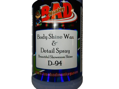 D94 Bad Monkey Detail Spray Body Shine Wax & Detail Spray Bubble