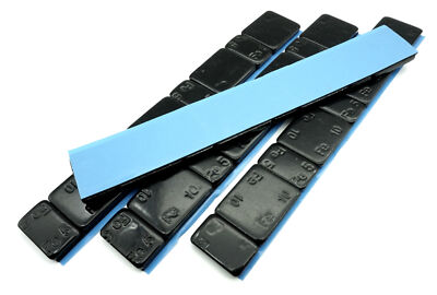 240g Auswuchtgewichte Schwarz 4x60g Riegel 5g+10g Aufteilung Abrisskante