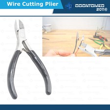 4.5" Diagonal Cutter Round Jaw Micro Beading Pliers Wire Nipper