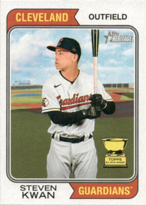 2023 Topps Heritage Steven Kwan #232 Cleveland Guardians | eBay