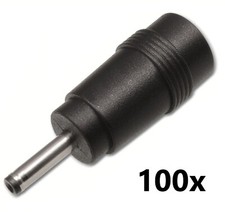100x Adapter Hohlsteckeradapter 5,5 x 2,1 Hohlkupplung auf 3,0 x 1,1 Hohlstecker
