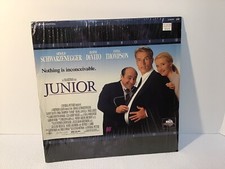 JUNIOR  LASERDISC LD LTBX EMMA THOMPSON, Schwarzenegger, DeVito
