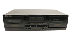 PIONEER CT-W4000 Stereo Double Cassette Deck Auto Reverse DOLBY