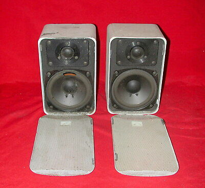 Rca 40 5004 Bookshelf Speakers 70w Pair Ebay