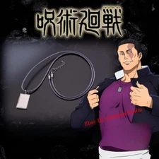 Anime Jujutsu Kaisen Todo Aoi Cosplay Necklace Pendant Choker Open Sweater Chain