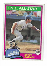 1981 TOPPS STEVE GARVEY #530 LOS ANGELES DODGERS
