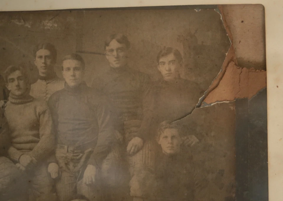 Antique Photograph Football team, 1904, photographer Curtiss Studio - Image 2 of 4