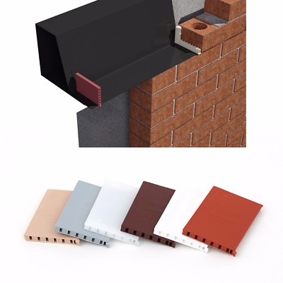 Brick Weep Vents Wall Vent Cavity House Ventilation Colour u0026 Pack Size  Options | eBay