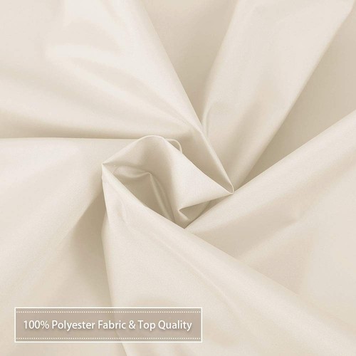 Hotel Quality 100% Waterproof Fabric Shower Curtain Liner with Magnets for Ba... - Picture 6 of 7