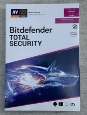 Bitdefender Total Security 2026- 1 Year 5 Devices BRAND NEW SEALED
