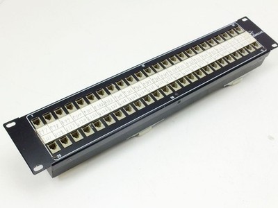 Homaco 48 Port RJ45 Modular Jack Panel MJP19-6-25CPU-V