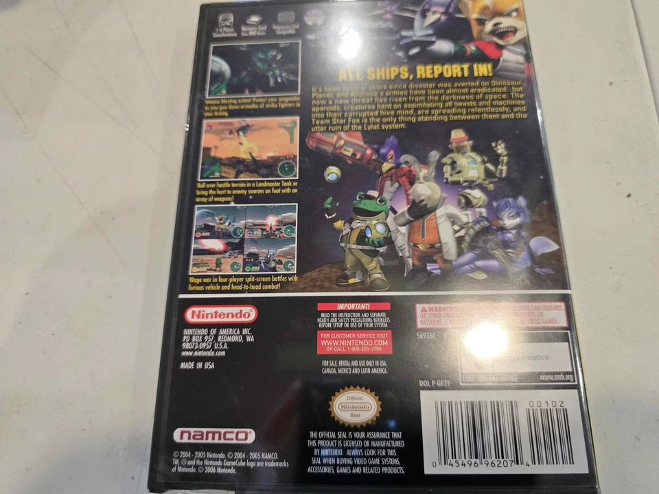 Star Fox: Assault Nintendo Gamecube Brand New Factory Sealed - Image 2 of 4