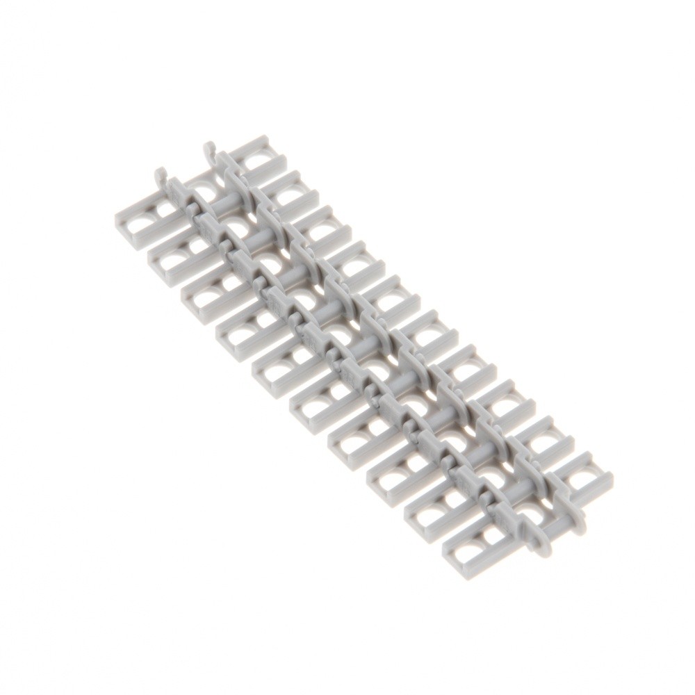 10x Lego Technic Chain Links 1.5x3x1 New Light Gray Tank Chain 15379 3873
