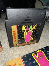 Klax - Nintendo NES Video Game - CIB Complete in Box Tengen 1990