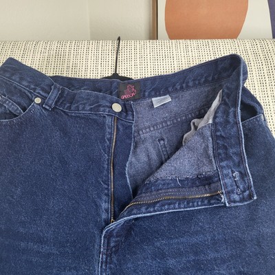 Vintage Sasson Jeans Womens 17/18 Blue High Waist Tapered Denim Classic 90s Y2K