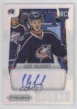 2012-13 Panini Rookie Anthology Prizm Cody Goloubef #67 Auto ie7