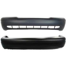 Front Rear Bumper Covers Set For 1998-2005 Ford Crown Victoria