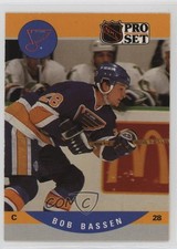 1990-91 Pro Set Bob Bassen #520 1e8j