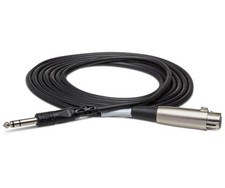 Hosa STX-120F XLR Socket to 1/4" TRS Plug Cable 20 feet