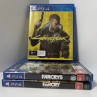 PlayStation 4 (PS4) Game bundle x 3: Cyberpunk 2077,  Farcry 5, & Farcry Primal