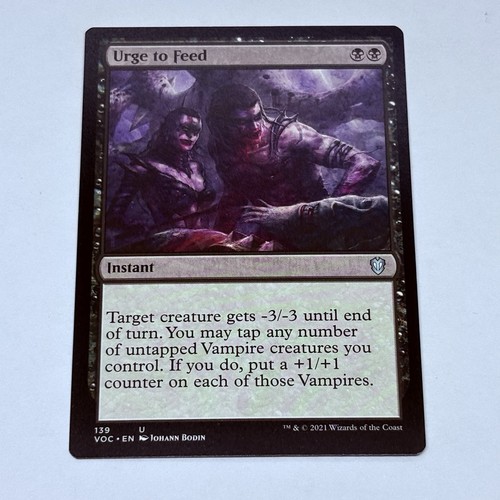 Urge To Feed 139 Magic The Gathering Trading Card MTG Tc7 | eBay