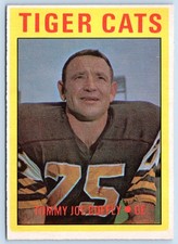TOMMY JOE COFFEY 1972 O-PEE-CHEE CFL FOOTBALL #8 NRMINT+              75439