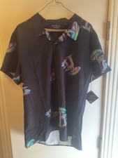 Men's Casual Short Sleeve Button-Down