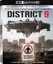 New District 9 4K / Blu-ray  Digital 