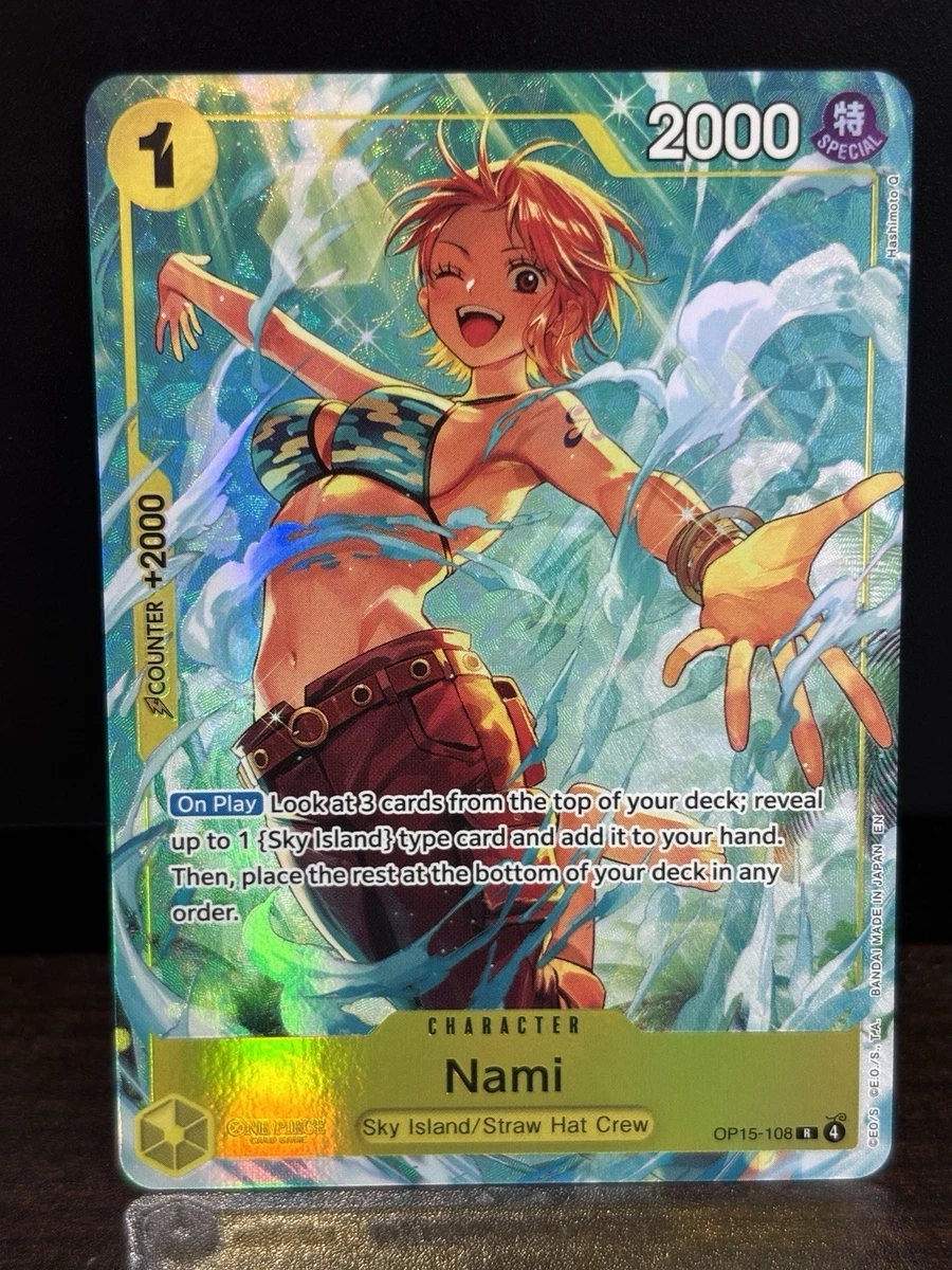 Nami OP15-108 One Piece Promotion Cards for sale | eBay