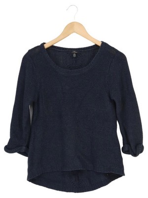 MAVI Damen Pullover Gr. 34/XS Blau Casual 3/4-Arm Strick